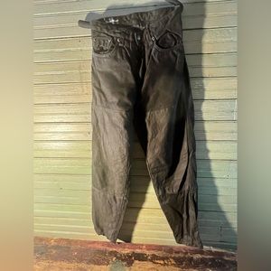 Leather pants